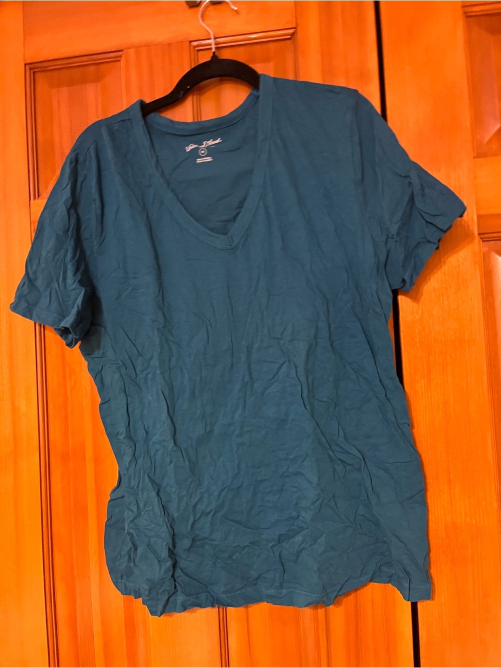 Universal Thread Teal V-Neck Short Sleeve Tee